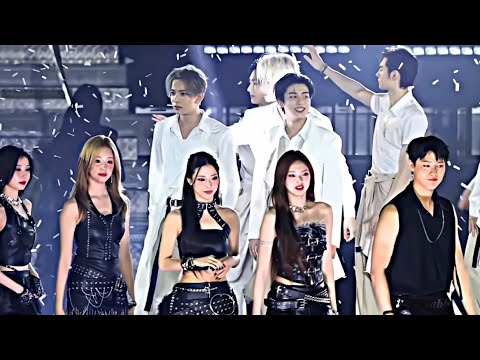 Enhypen and Babymonster SBS Gayo Daejeon ending