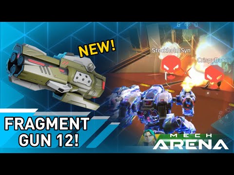 NEW Weapon Fragment Gun 12 • Redd | Mech Arena