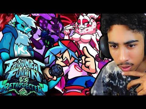 THE BEST FNF MOD I HAVE EVER PLAYED!! | Friday Night Funkin' VS RetroSpecter Part 2