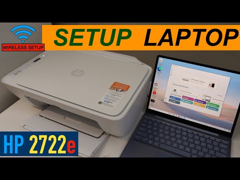 HP DeskJet 2722e Setup Windows Laptop & Computer.