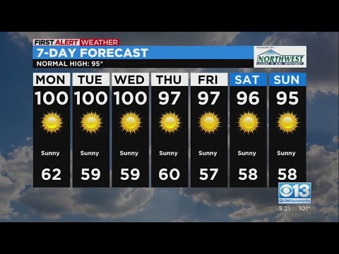 Northern California 5 p.m. Weather Forecast: Jul. 17, 2022