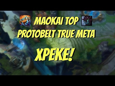 League of Legends: True Meta Protobelt Maokai Top