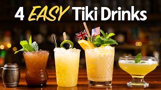 4 Easy Tiki Cocktails Anyone Can Make