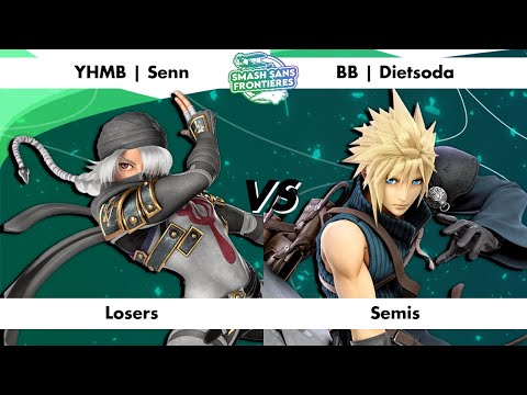 SSF #150 - Losers Semi Final - Senn (Sheik) vs Dietsoda (Cloud)