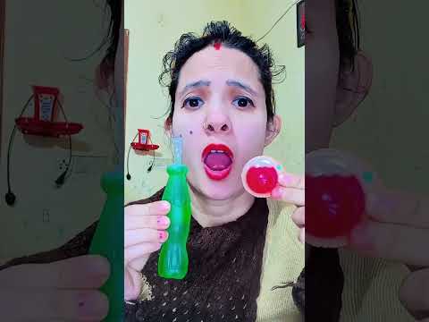 Big or Small challenge Giant 🍓pretzel or pink gummy ice cream?#shorts Best video by Hmelkofm