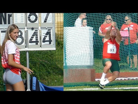 Csekő Miklós (HUN) Hammer Throw 78.44! 1st Place Peteroboj mladinskih reprezentanc U20 Maribor 2022
