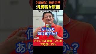 【消費税30年】大企業は3倍、国民の中間層は？｜神谷宗幣 #参政党