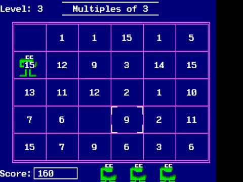 Let's play - Number Munchers - YouTube