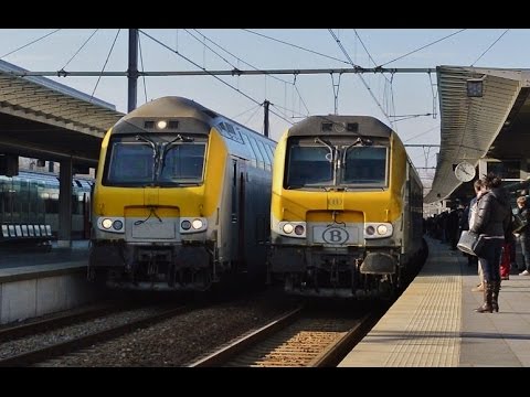 Treinen in Brugge - 12 maart 2016