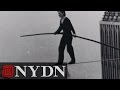 Philippe Petit Walks a Tightrope Between the Twin ...
