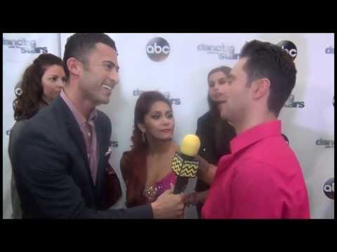 Dancing with the Stars - Nicole "Snooki" Polizzi & Sasha Farber AfterBuzz TV October 21st Interview