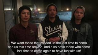 ROOKiEZ is PUNK’D has a Message for AnimeNEXT 2016!