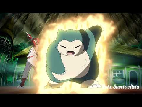 Snorlax's Z-Move Pulverizing Pancake