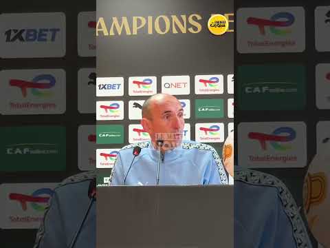 مدرب بيراميدز يشبه مواجهة نهضة بركان بنهائي الكاف ويحذر لاعبيه