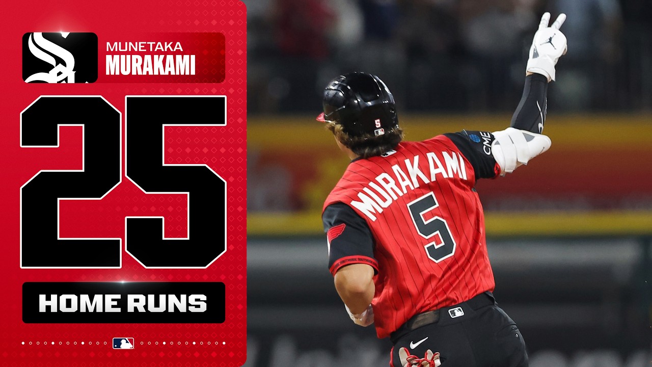 Munetaka Murakami hits home run No. 25 this season for the Chicago White Sox! 💪 | MLB Highlights