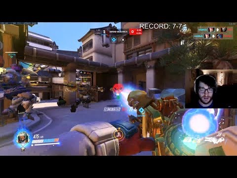 Overwatch Harbleu Monster Gameplay As Zarya & Hammond
