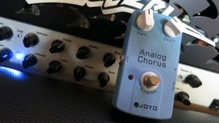 Video thumbnail for Joyo Analog Chorus Pedal Demo by EytschPi42