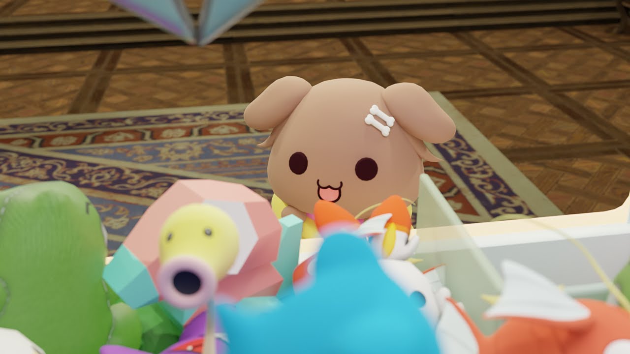 Korone play UFO Catcher