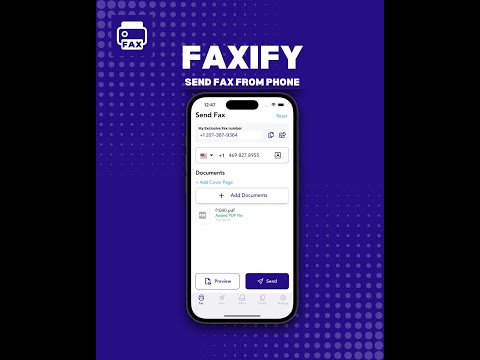 Faxify: Send Fax App, Scan PDF