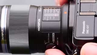 Video thumbnail for A Look A The Olympus 60mm f2.8 Macro Lens for Micro Four Thirds Cameras by David Thorpe