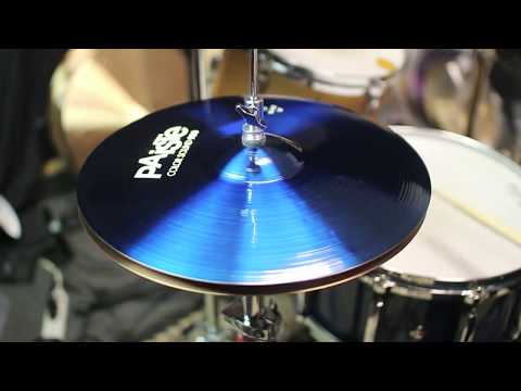 Paiste 14" Color Sound 900 Blue Hi Hats - 826g/1123g (video demo) image 2