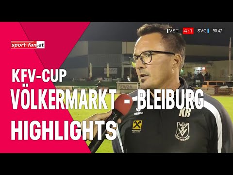 Hightlight KFV-Cup VST Völkermarkt gegen SVG Bleiburg 4:1