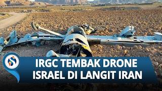 IRGC Klaim Berhasil Tembak Drone Hermes 900 Israel, Diduga Menyusup saat Gencatan Senjata