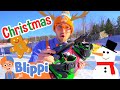 Blippi Hits The Slopes ️ Snowboarding Fun At Mountain Creek Resort Educational Videos For Kids