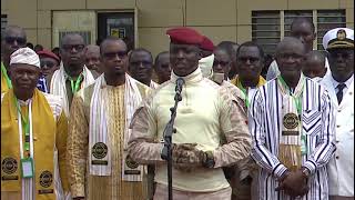 Camarade Capitaine Ibrahim TRAORÉ, Président du Faso, Chef de l’État. 