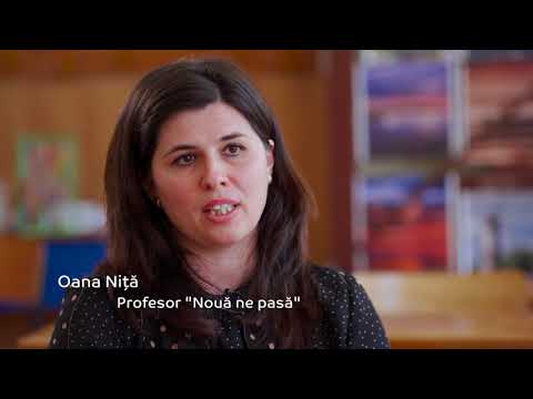 Centrul "Nouă ne pasă", Școala Mănești, județul Dâmbovița