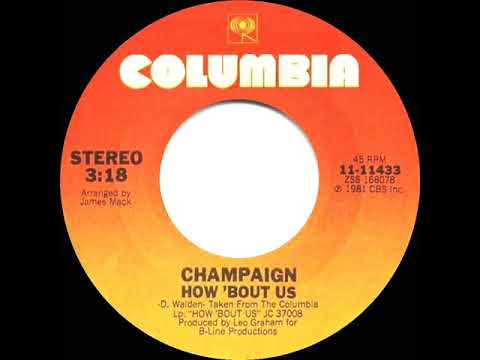 1981 HITS ARCHIVE: How ‘Bout Us - Champaign (single version--#1 A/C)