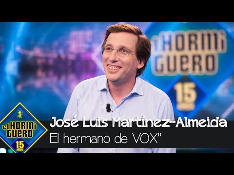 José Luis Martínez-Almeida: "Tengo un hermano que se presentó por VOX" - El Hormiguero