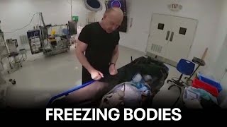 A look inside an Arizona cryogenics facility freezing bodies for the future