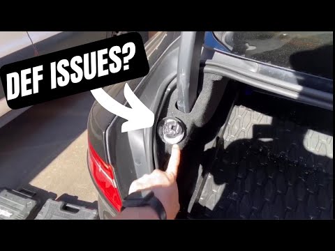 Drain and refill the DEF/AdBlue tank on a Jaguar XE - HOW TO!