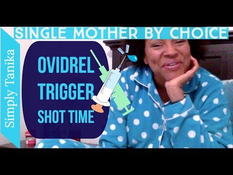 Time to Inject My hCG Trigger Shot | 2nd IUI | Ovidrel Injection Video