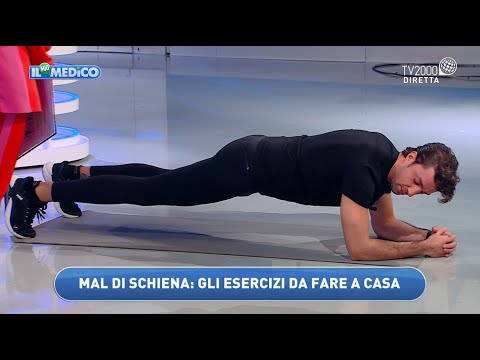 Il Mio Medico, 11 ottobre 2021 - Esercizi da fare a casa contro il mal di schiena