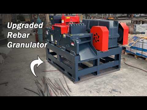 2026 New Upgraded Rebar Granulator丨Steel Bars Cutting Machine