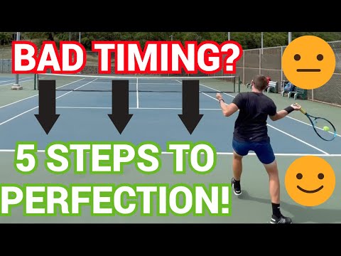 QUICK FIX TENNIS (5 STAGES OF IDEAL TIMING IN TENNIS)