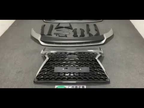 Lexus GX460 2009-2023 гг. Решетка радиатора TRD-дизайн Video 1