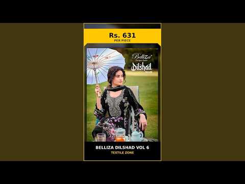 Belliza Dilshad Vol 6 – product video thumbnail