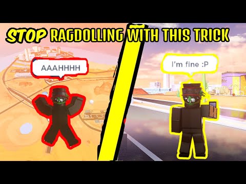 This insane Trick Will Never Make you Fall Damage or Ragdoll in Roblox Jailbreak! | Roblox Jailbreak