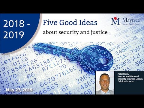 Five Good Ideas about Security and Justice with Peter Sloly
