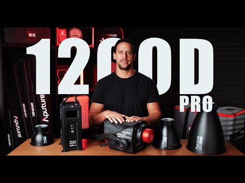 Iluminação LED Aputure 1200d Pro