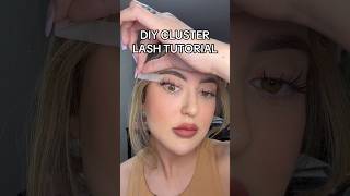 DIY Brown Cluster Lash Tutorial: In Depth