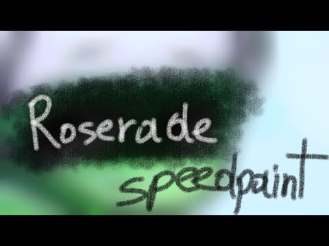 Roserade - speedpaint (?)