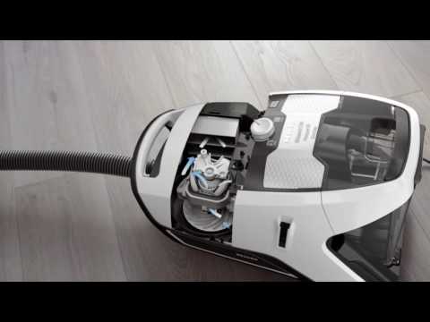 Dulkių siurblys Miele Blizzard CX1, Raudonas video