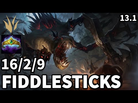Fiddlesticks Jungle vs Hecarim - EUW Grandmaster | Patch 13.1