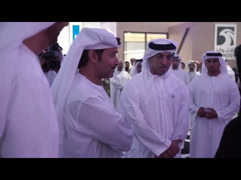 H.H Sheikh Hazza bin Zayed Al Nahyan & H.H Sheikh Mansour Bin Zayed Al Nahyan visit ADIPEC
