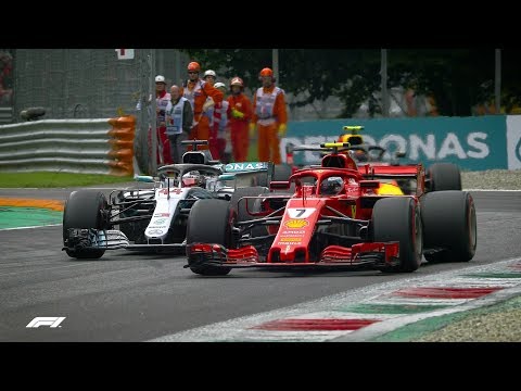 Raikkonen and Hamilton's Epic Monza Fight | F1 Best Overtakes of 2018