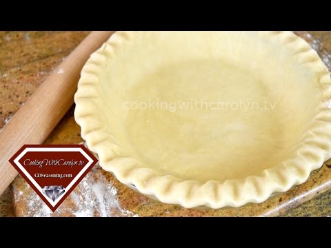 HOW to MAKE FLAKY PIE CRUSTS WITH and WITHOUT A FOOD PROCESSOR | Cooking With Carolyn